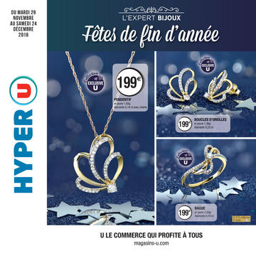 Catalogue Hyper-U France Fête de fin d'année 2016