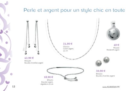 Catalogue AJL Bijoux France 2016 page 14