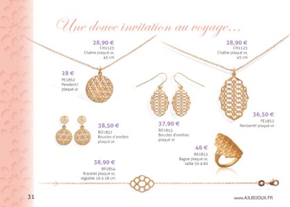 Catalogue AJL Bijoux France 2016 page 32