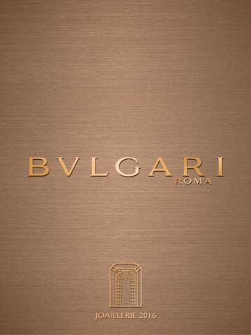 Catalogue Bulgari Joaillerie 2016