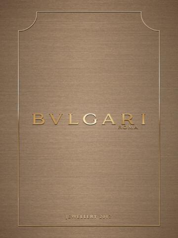 Catalogue Bulgari Joaillerie 2017