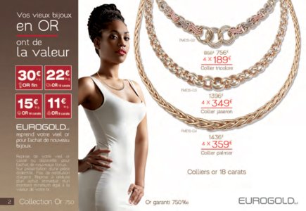 Catalogue Eurogold Guadeloupe Fête des Mères 2015 page 2