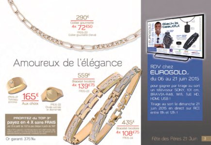 Catalogue Eurogold Guadeloupe Fête des Mères 2015 page 30