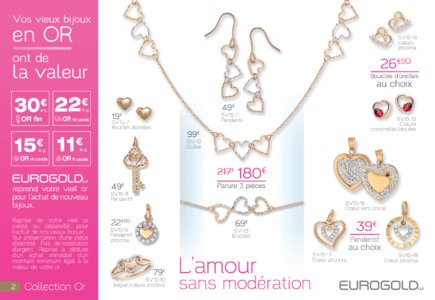 Catalogue Eurogold Guadeloupe Saint Valentin 2015 page 2