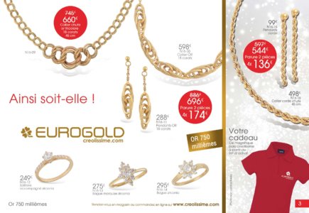 Catalogue Eurogold Martinique Noël 2016 page 3