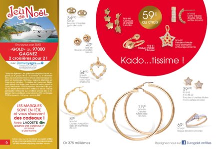 Catalogue Eurogold Martinique Noël 2016 page 6