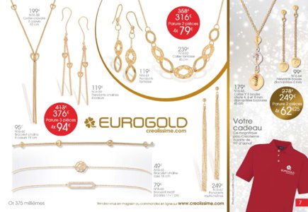 Catalogue Eurogold Martinique Noël 2016 page 7