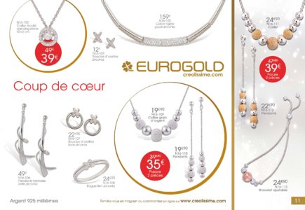 Catalogue Eurogold Martinique Noël 2016 page 11