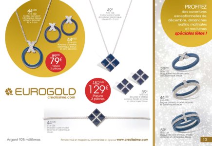 Catalogue Eurogold Martinique Noël 2016 page 13