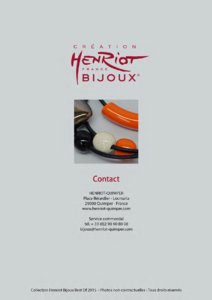 Catalogue Henriot Bijoux France 2015 page 43