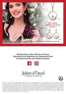 Catalogue Julien D'Orcel Noël 2021 page 28