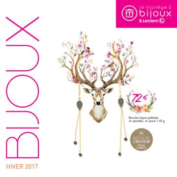 Catalogue Le Manège à Bijoux Hiver 2017