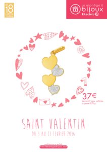Catalogue Le Manège à Bijoux Saint Valentin 2016 page 1