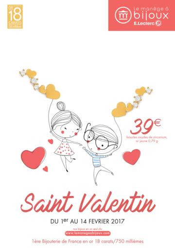 Catalogue Le Manège à Bijoux Saint Valentin 2017
