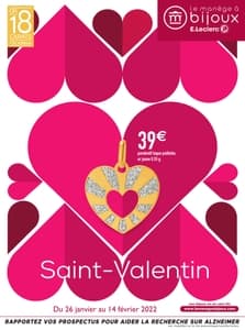 Catalogue Le Manège à Bijoux Saint Valentin 2022 page 1