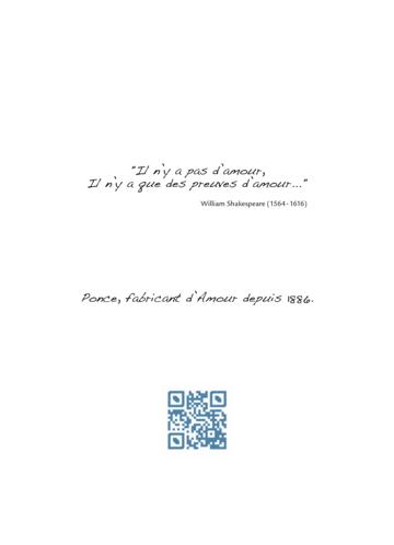 Catalogue Ponce Bijoux France 2015